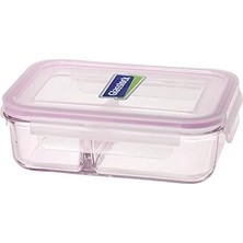 Uravas Store Bernardo GLC043 Duo 2 Bölmeli Saklama Kabı, 920ML