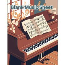 Uravas Store Blank Staff Paper: 8.5X11" Blank Sheet Music/music Manuscript Paper For Teachers, Students And Musicians, 110 Pages.