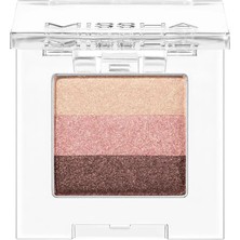 Uravas Store Yumuşak Dokulu, Dökülme Yapmayan 3 Renkli Göz Farı Triple Shadow No.1 (Brownie Pink)
