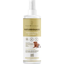 Uravas Store Kahu Naturals Natureguard Kolay Tarama, Tüy Bakımı, Organik Parfüm Etkili Vücut Spreyi, Pire, Kene, Sinek Karşıtı, Kedi ve Köpek, 250 ml