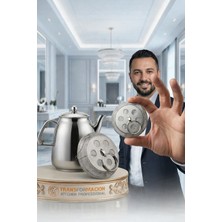 Uravas Store Transformacion 2'li Sök Tak Demlik Süzgeci Pratik Çay Filtresi Paslanmaz Çelik Tortu Önleyici 721303