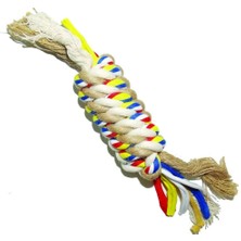 Uravas Store Beeztees Eastland 501366 Stres Ipi Kemik Şekilli Evcil Hayvan Oyuncağı, 4X24CM