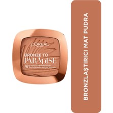 Uravas Store L'oreal Paris Bronze To Paradise Mat Bronzlaştırıcı Pudra - 02 Baby One More Tan