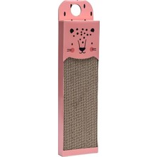 Uravas Store Beeztees Kedi Karton Tırmalama, Pembe, 45CM