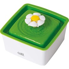 Uravas Store Catit® Mini Flower Fountain Çiçekli, Filtreli Su Kabı, 1.5 Litre