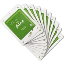 Uravas Store Mjcare On Aloe Mask - Aloe Vera Özlü Yüz Maskesi 10'lu