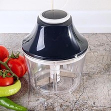 Uravas Store Promosyonca Manuel Sebze Doğrayıcı, Basmalı Rondo, Mutfak Gereçleri (Siyah)