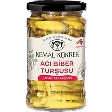 Uravas Store Kemal Kükrer Acı Biber Turşusu Cam Kavanoz 360 gr