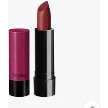 Uravas Store Oriflame Oncolour Matte Lipstick Brick Red Mat Ruj, 43639