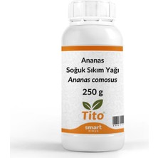 Uravas Store Tito Ananas Soğuk Sıkım Yağı Ananas Comosus 250 G