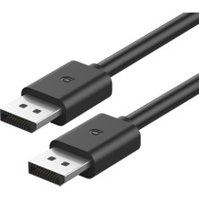 Uravas Store Daytona Dp2 Display To Display Kablo 4K (60Hz) 1.2 V (1.8m) - 4K Displayport Kablosu, Erkek-Erkek Ekran Bağlantı Nokta Kablosu Dizüstü Masaüstü Monitör Için Uyumlu