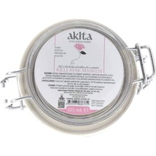 Uravas Store Akita% 100 Doğal Killi Ayak Maskesi Gül 125ML