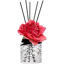 Uravas Store Kristal Gül Serisi- Şeffaf Cam/garden Rose Oda Kokusu