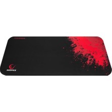 Uravas Store Rampage Mp-20 X-Jammer 300X700X3 mm Oyuncu Mouse Pad, Siyah/kırmızı