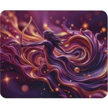 Uravas Store Desenli 40X28 cm Gamepad Kaymaz Taban Bilgisayar Oyuncu Gaming Mouse Pad Mausepad (Yay Desenli)