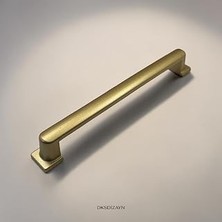 Uravas Store 5 Adet Aysima Mat Altın Dolap Kulpu 160 mm – Metal Sağlam Yapı Modern Mobilya Kulpu