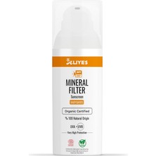 Uravas Store Aliye’s Bebek ve Çocuk Organik Güneş Koruyucu Krem Spf 50+ | Ecocert Cosmos Organic SERTIFIKALI%100 Mineral Filtreli & Vegan Güneş Kremi | Hassas Ciltler Için Doğal Koruma (Beyaz) | 50 ml