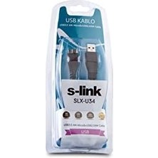 SLX-U34 Usb3.0 1m Harici Disk 2'li Data+Şarj Micro USB Kablosu