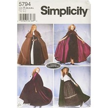 Simplicity Kesim Şablonu 5794 A Misses Kostümlü