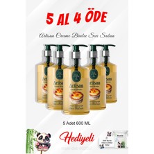 Uravas Store Eyüp Sabri Tuncer Creme Brulee Artisan Sıvı Sabun 600 ml 5 Al 4 Öde ve Rosie Pamuk