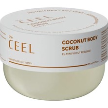Uravas Store The Ceel Hindistan Cevizi Özlü Vücut Peelingi 275 Gr, El Ayak ve Vücut Için Arındırıcı Scrub, Yoğun Nemlendirici ve Batık Karşıtı Bakım, Mineral Tuz ve Gliserinli