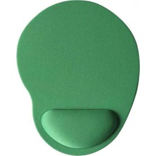 Uravas Store Coverzone Bilek Destekli Mouse Pad Kumaş Yüzey Kaymaz Alt Taban Kullanıcı Dostu Şık ve Rahat Tasarım Fare Altlığı (Yeşil)