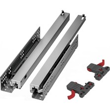 Uravas Store Samet Smart Slide Full Tam Açılım Frenli Ray 500MM