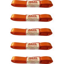 Akel Dar Dokuma Turuncu Saten Kurdele - 2 Cm. x 10 Metre - 5 Adet