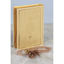 Uravas Store Termo Deri Ciltli Kuranı Kerim - Hafız Boy - Ahmet Hüsrev Hatlı - Tesbih ve Ayraç Hediyeli - Gold