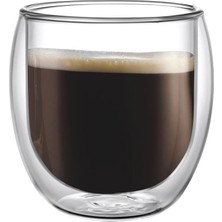 Vetro Borosilikat Çift Camlı Bardak 200ML (2AD)