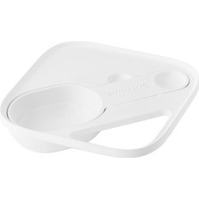 Uravas Store Zwıllıng Fresh & Save Cube 4'ü 1 Arada Aksesuar S, Ölçü Kaşıklı, Küp Saklama Kabı Için, Boyut S/2s/3s/4s, Bpa Içermeyen Plastik, Beyaz