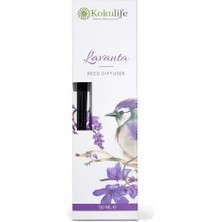 Uravas Store Lavanta Kokulu Reed Diffuser Oda Kokusu 50 Ml, Uzun Süre Kalıcı Ortam Kokulandırıcı, Çubuklu Oda Parfümü, Ev Ofis Banyo Dekoratif Koku Çözümü
