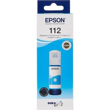 Uravas Store Epson 112 Ecotank Pigment Mavi Mürekkep Şişe