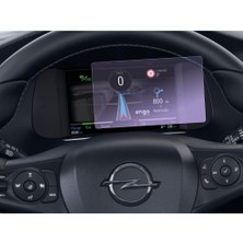 Uravas Store Engo Opel Corsa Elektrikli Gs 7 Inç Dijital Gösterge ile Uyumlu Ekran Koruyucu Nano