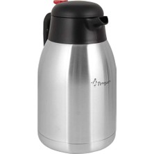 Uravas Store Penguen Çift Katlı Çelik Termos Çay Termosu 2 Litre