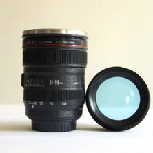 Uravas Store Netavantaj Kamera Lens 3D Tasarım Paslanmaz Çelik Termos Kupa Bardak