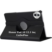 Uravas Store Honor Pad 10 12.1inç ile Uyumlu Kılıf 360 Dönebilen Standlı Case Siyah