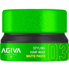 Uravas Store Agıva Wax 155ML 03 (Matte Paste) Yeşil