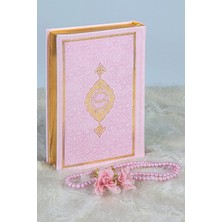 Uravas Store Termo Deri Ciltli Kuranı Kerim - Hafız Boy - Ahmet Hüsrev Hatlı - Tesbih ve Ayraç Hediyeli - Pembe