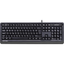 Uravas Store A4TECH A4 Tech FK10 F USB Türkçe Fn-Multimedya Siyah/gri Klavye