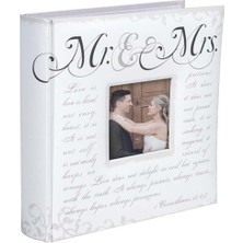 Malden International Designs 2-Up Mr & Mrs. Korintik, Beyaz, Tek Beden