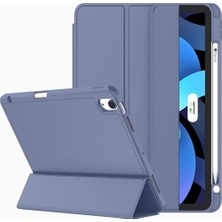 Uravas Store Undeplus Huawei Honor Pad X9 11.5 Inç / X8 Pro ELN-W09 Uyumlu ile Uyumlu Kılıf Kalem Bölmeli Smart Case Lavendery Gray
