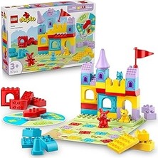 Uravas Store LEGO Duplo Hopsy’nin Kale Oyunu 10450 – 3 Yaş ve Üzeri Hayvansever Çocuklar Için 3 Figürlü Hayal Gücü Geliştiren Eğitici Oyuncak Yapım Seti, Doğum Günü Hediyesi (47 Parça)