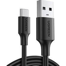 Uravas Store Ugreen Usb-A & Usb-C Şarj ve Data Kablosu, 2 Metre, Siyah