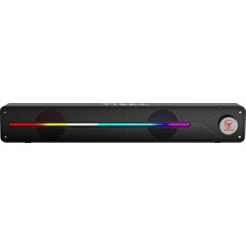 Uravas Store Vortex THL-BTS-VTXM23J USB Aux Stereo Hoparlör Panel Işık Efektli