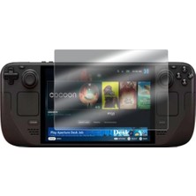 Uravas Store Engo Steam Deck OLED 7.4 Inç Hayalet Ekran Koruyucu Şeffaf