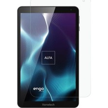 Uravas Store Engo Hometech Alfa 10TX Pro 10.1 Inç ile Uyumlu Ekran Koruyucu Nano Esnek Şeffaf
