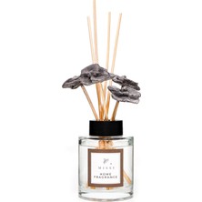 Uravas Store Missi 100 ml Gri Orkide Taş Bambu Çubuklu Black Vanilya Oda Kokusu