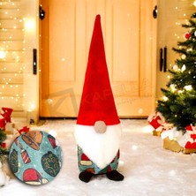 Uravas Store Yılbaşı Noel Baba Dekoratif Biblo Noel Baba Şapkası - Çan Desenli