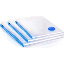 Uravas Store Ülbag (3 Adet) Orta Boy (50 cm x 70 Cm) Vakumlu Poşet - Vakumlu Hurç - Vakumlu Torba